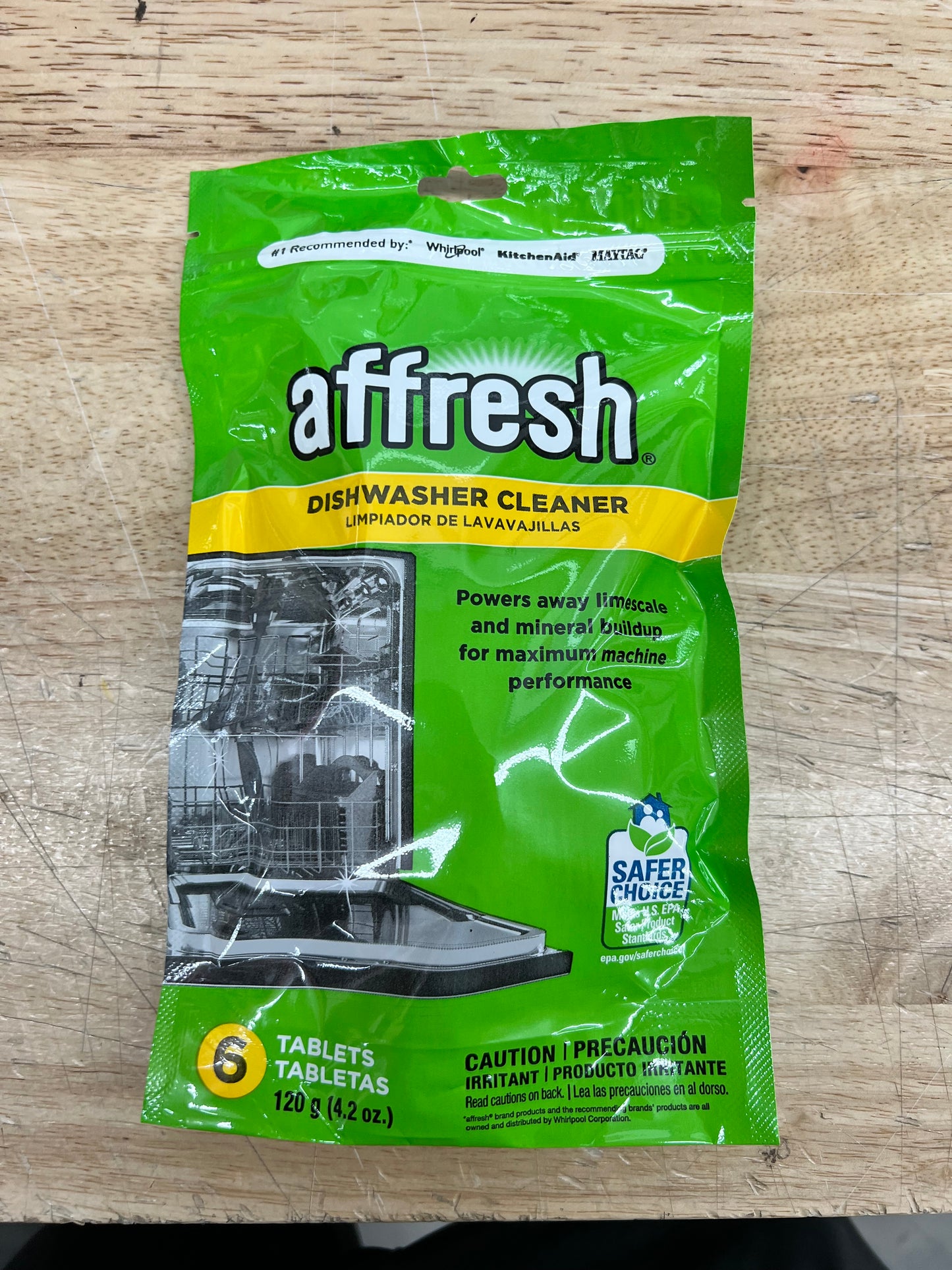 Afresh Dishwasher Cleaner - 6 Tablets per Pack (Sealed)