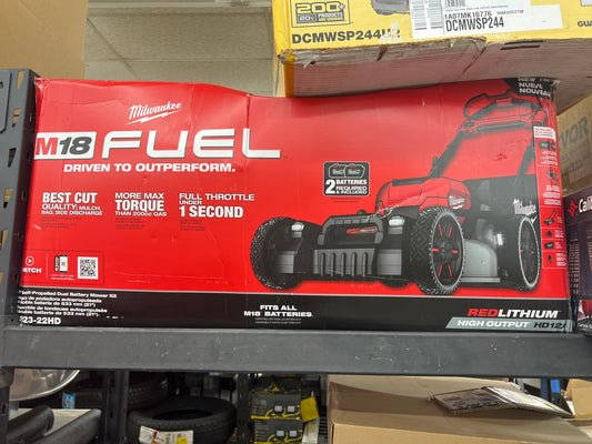 Milwaukee M18 FUEL 21" Self-Propelled Dual Battery Mower Kit