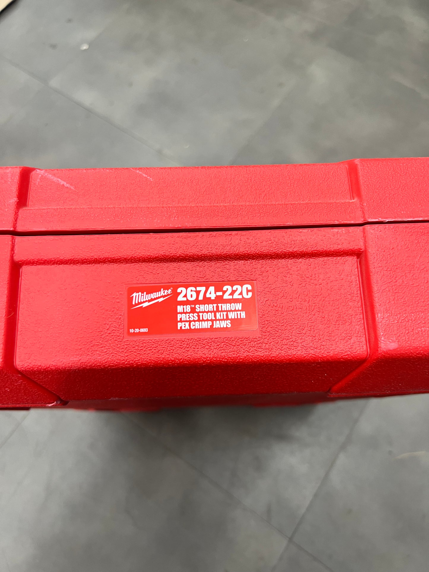 Milwaukee M18 Short Throw Press Tool Kit w/ PEX Crimp Jaws - 2674-22C (New)