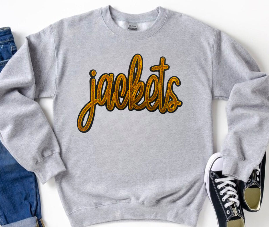 Jackets “Script” Patch Sweatshirt