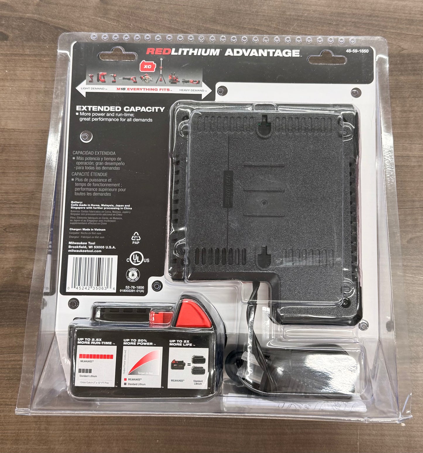 Milwaukee M18 REDLITHIUM XC5.0 18V Everything Fits - Build Your Own Kit.