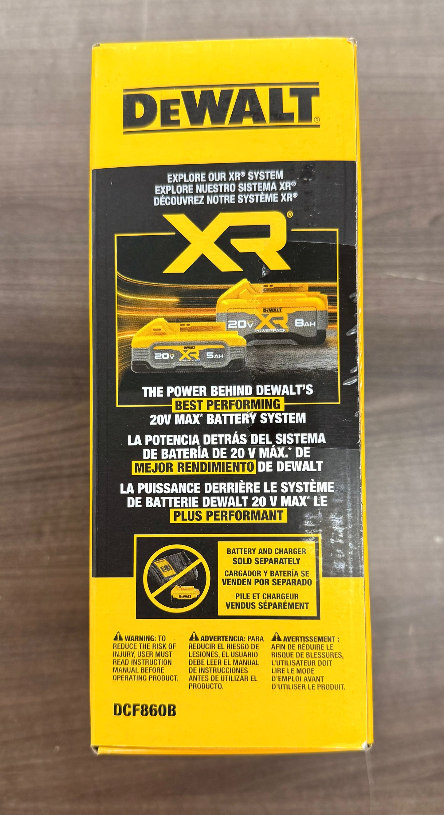 DeWalt XR 1/4" 3-Speed High Torque Impact Driver (Tool Only)