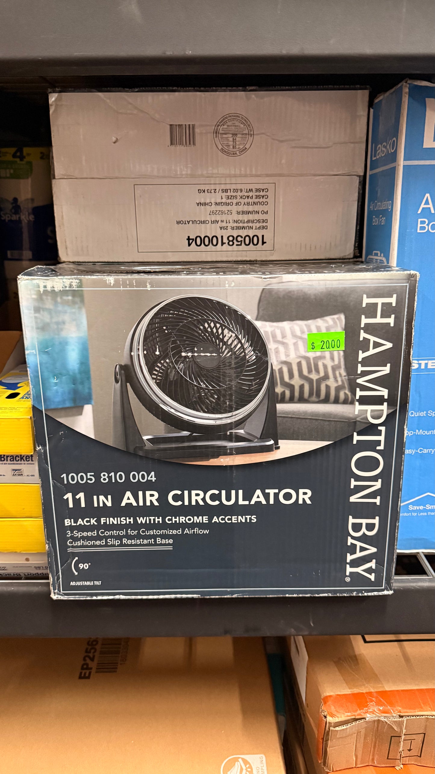 Hampton Bay 11in Air Circulator
