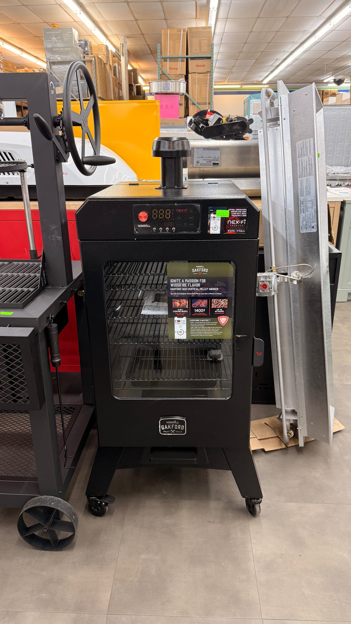 NexGrill Oakford Pellet Smoker *Pick up only*