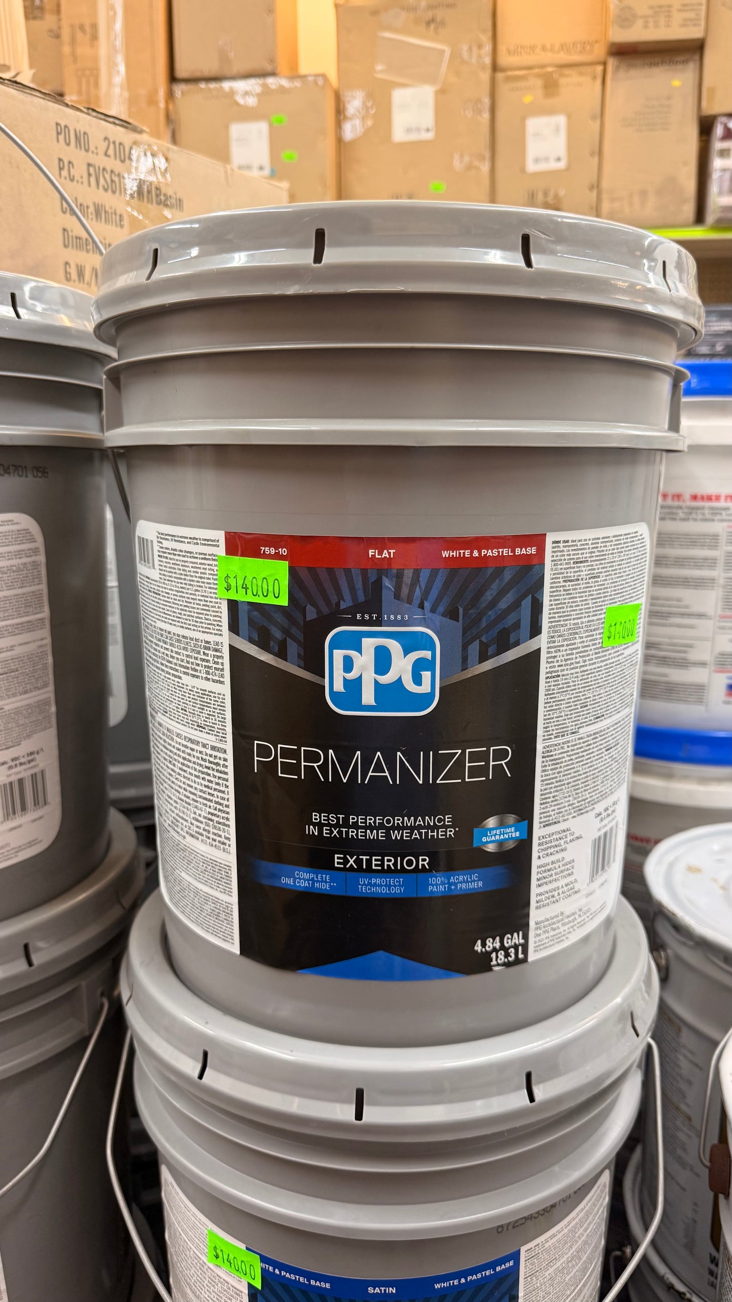 PPG Permanizer Exterior *Pick up only*