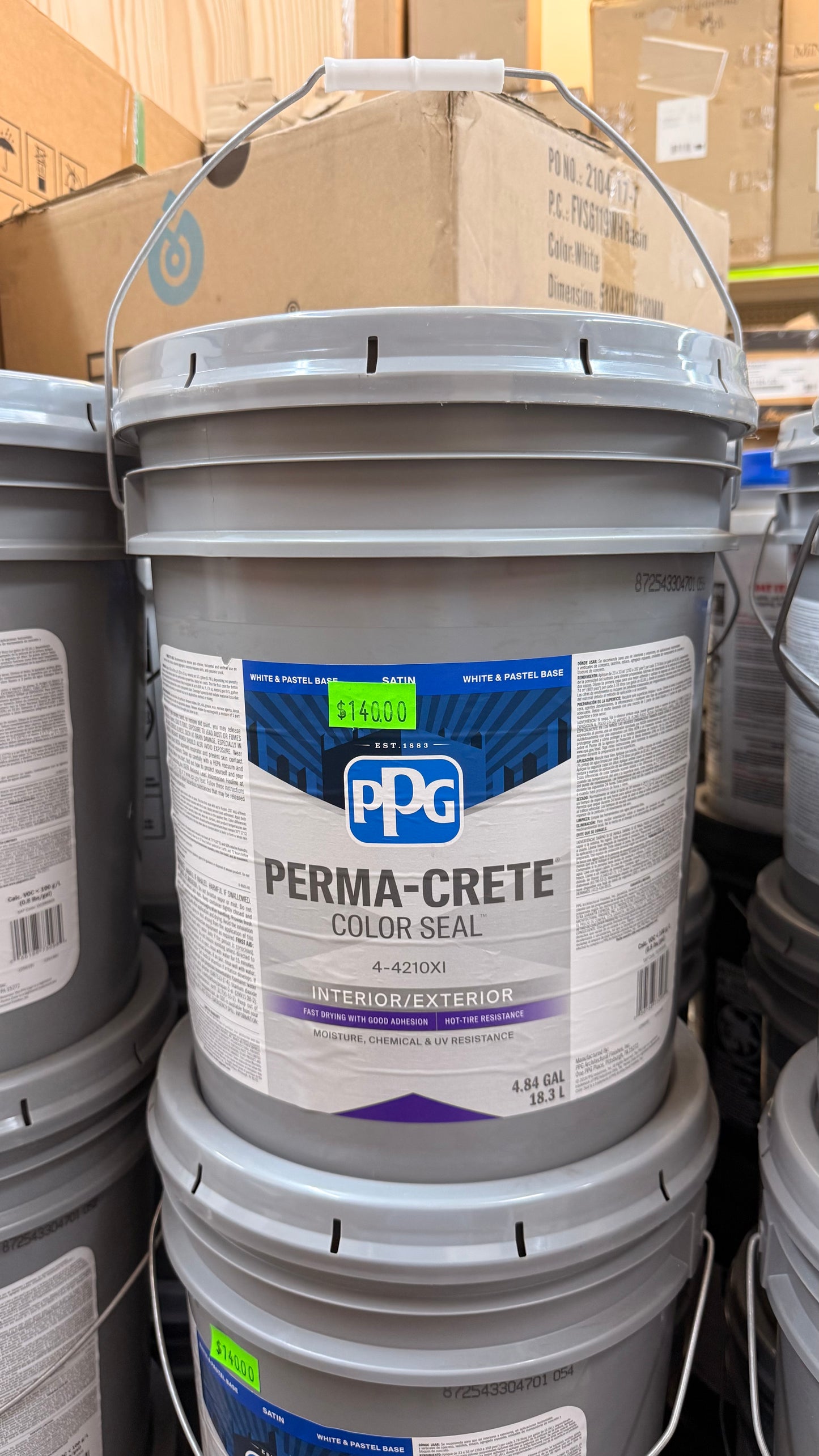 PPG Perma-Crete Color Seal Interior/Exterior *Pick up only*
