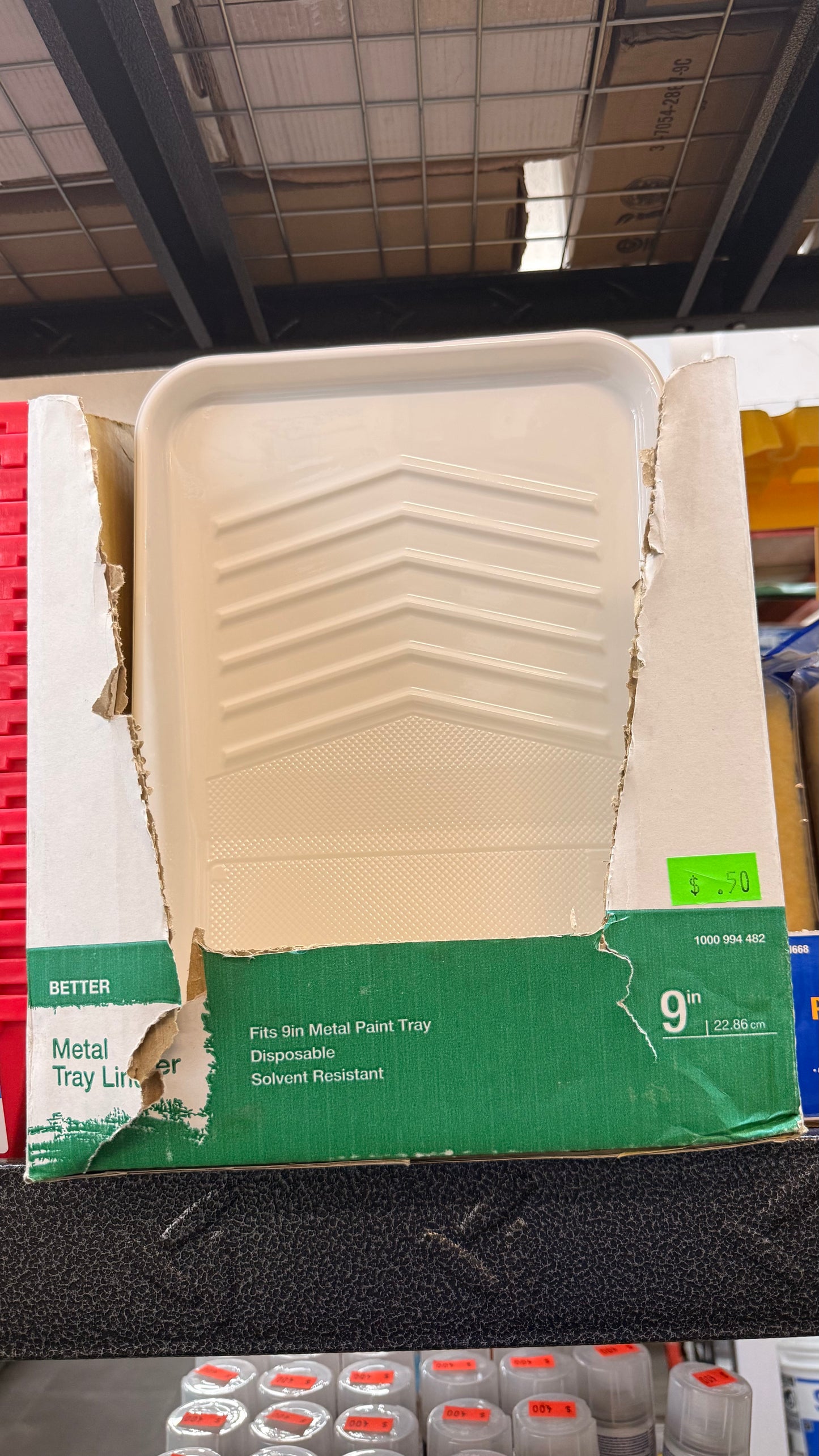 Metal Tray Liner 9" *Pick up only*