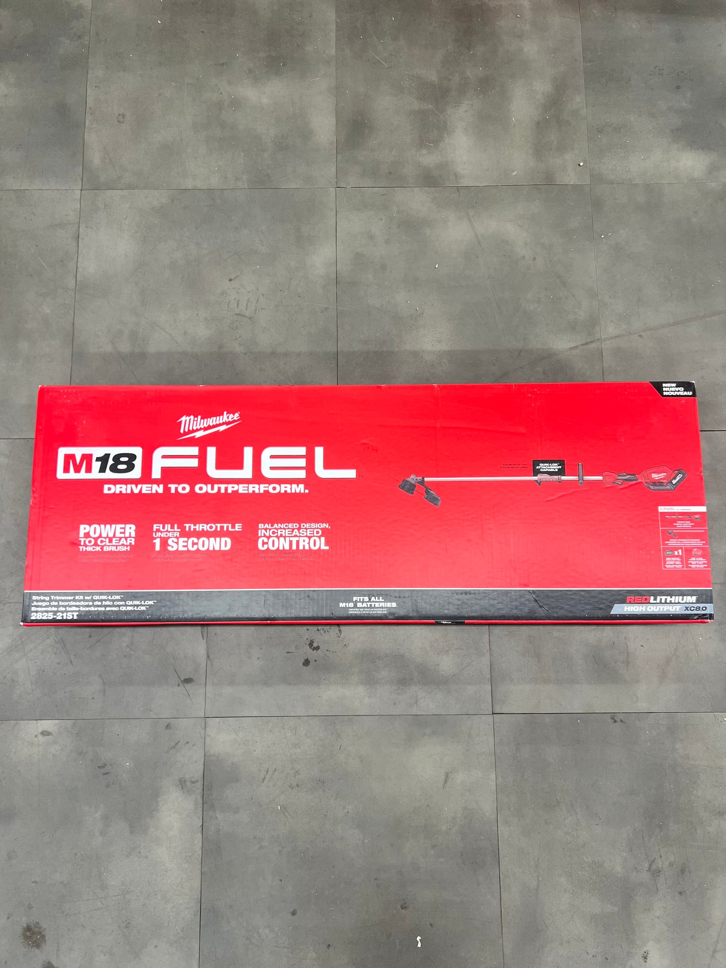 Milwaukee M18 Fuel String Trimmer Kit w/ QUIK-LOK - 2825-21ST (New)