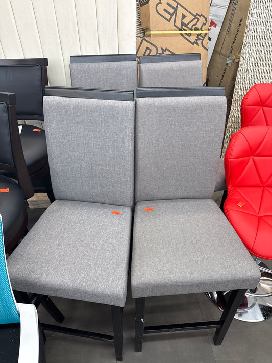 Gray Barstool Chairs *pick up only*