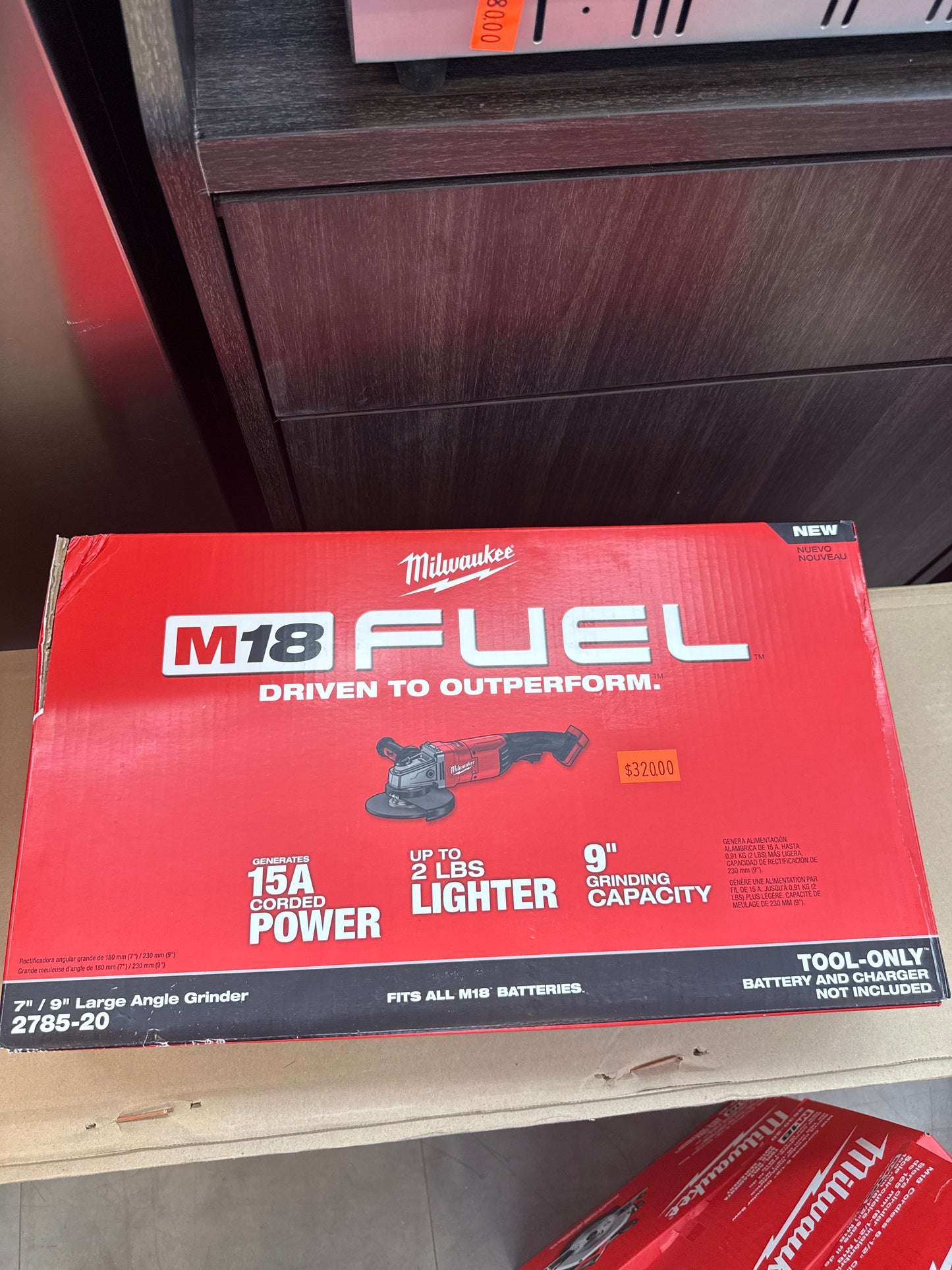 M18 FUEL 18V Lithium-Ion Brushless Cordless 7 in./9 in. Angle Grinder (Tool-Only)