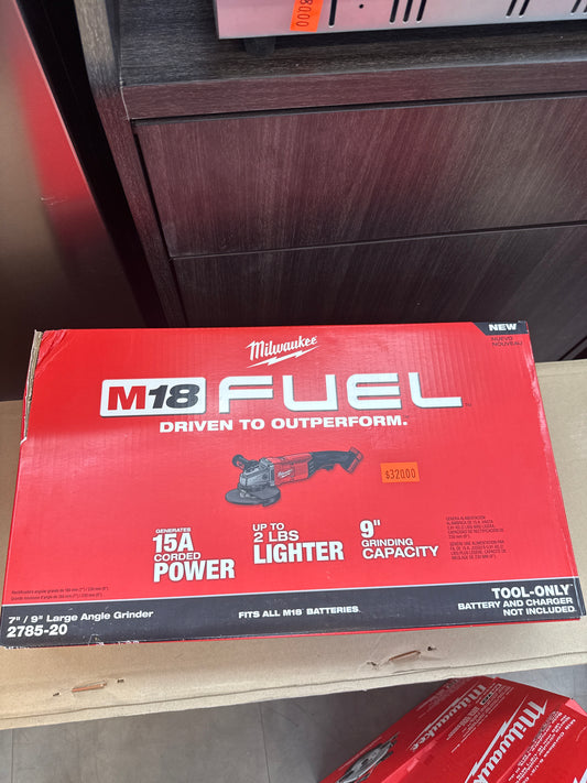 M18 FUEL 18V Lithium-Ion Brushless Cordless 7 in./9 in. Angle Grinder (Tool-Only)