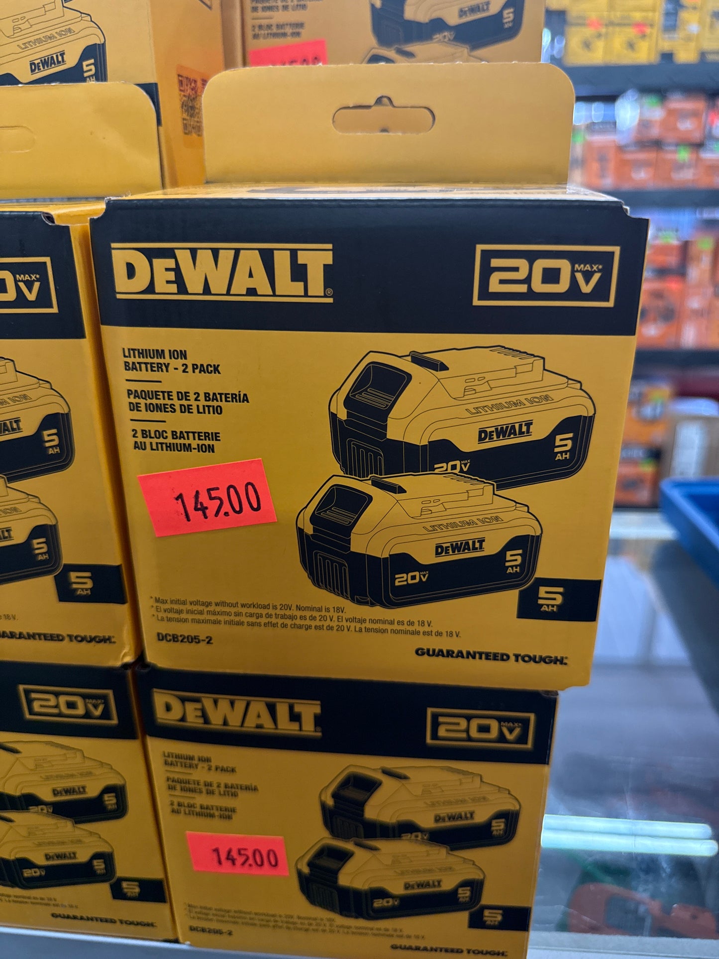 20V MAX Lithium-Ion 5.0Ah Battery (2-Pack)