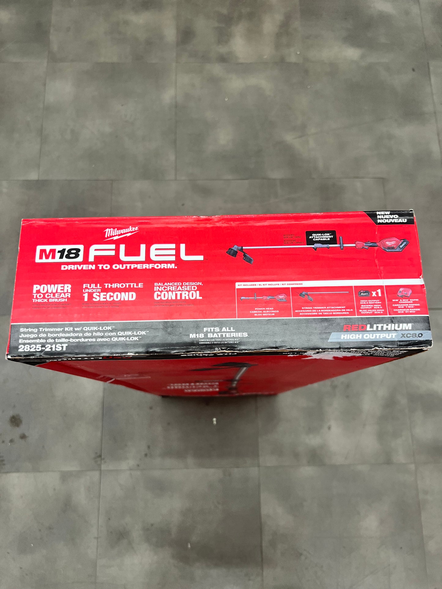 Milwaukee M18 Fuel String Trimmer Kit w/ QUIK-LOK - 2825-21ST (New)