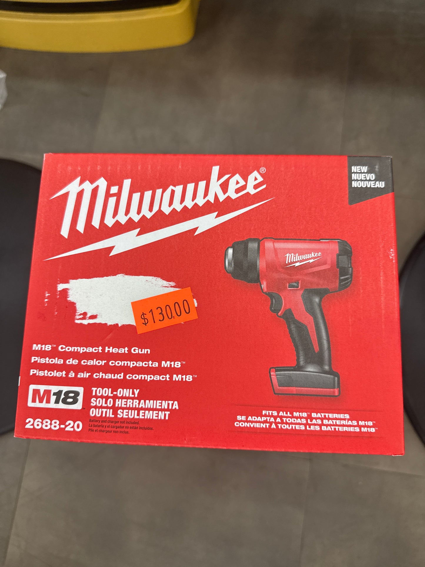 M18 18V Lithium-Ion Cordless Compact Heat Gun (Tool-Only)