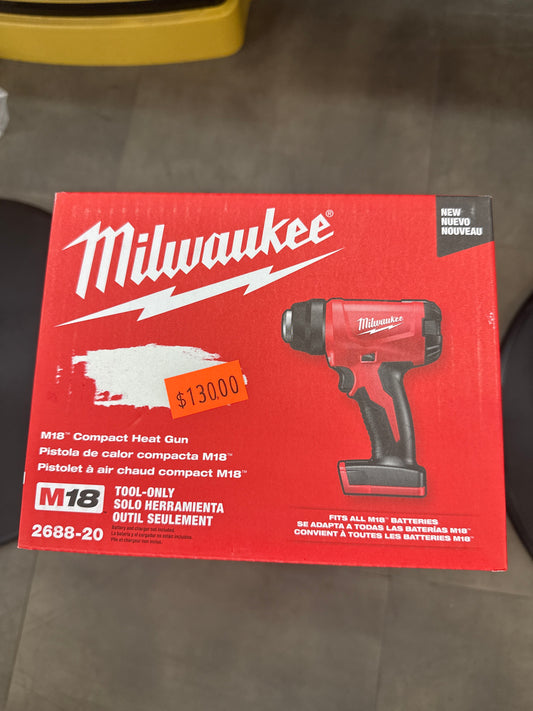 M18 18V Lithium-Ion Cordless Compact Heat Gun (Tool-Only)