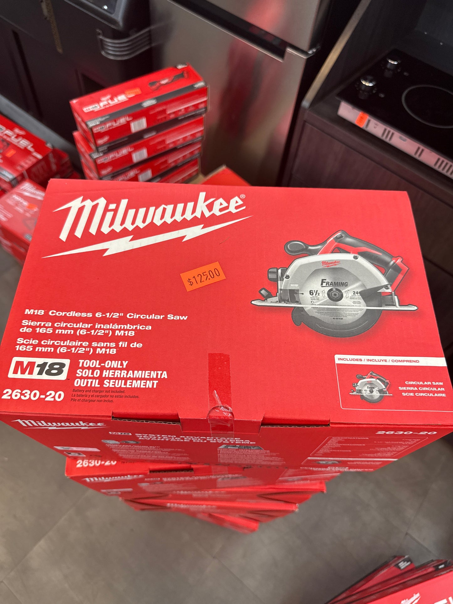 M18 18V Lithium-Ion Cordless 6-1/2 in. Circular Saw (Tool-Only)