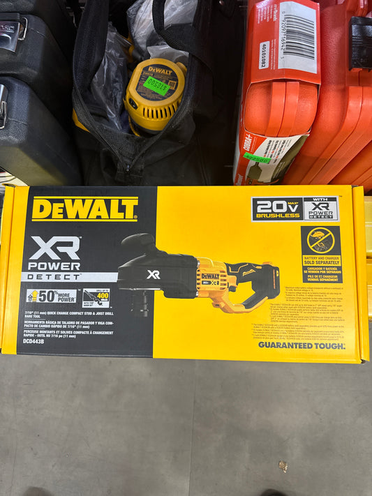 DEWALT XR POWER DETECT Stud Joist 20-volt Max 7/16-in Keyless Brushless Cordless Drill (Charger Not Included)