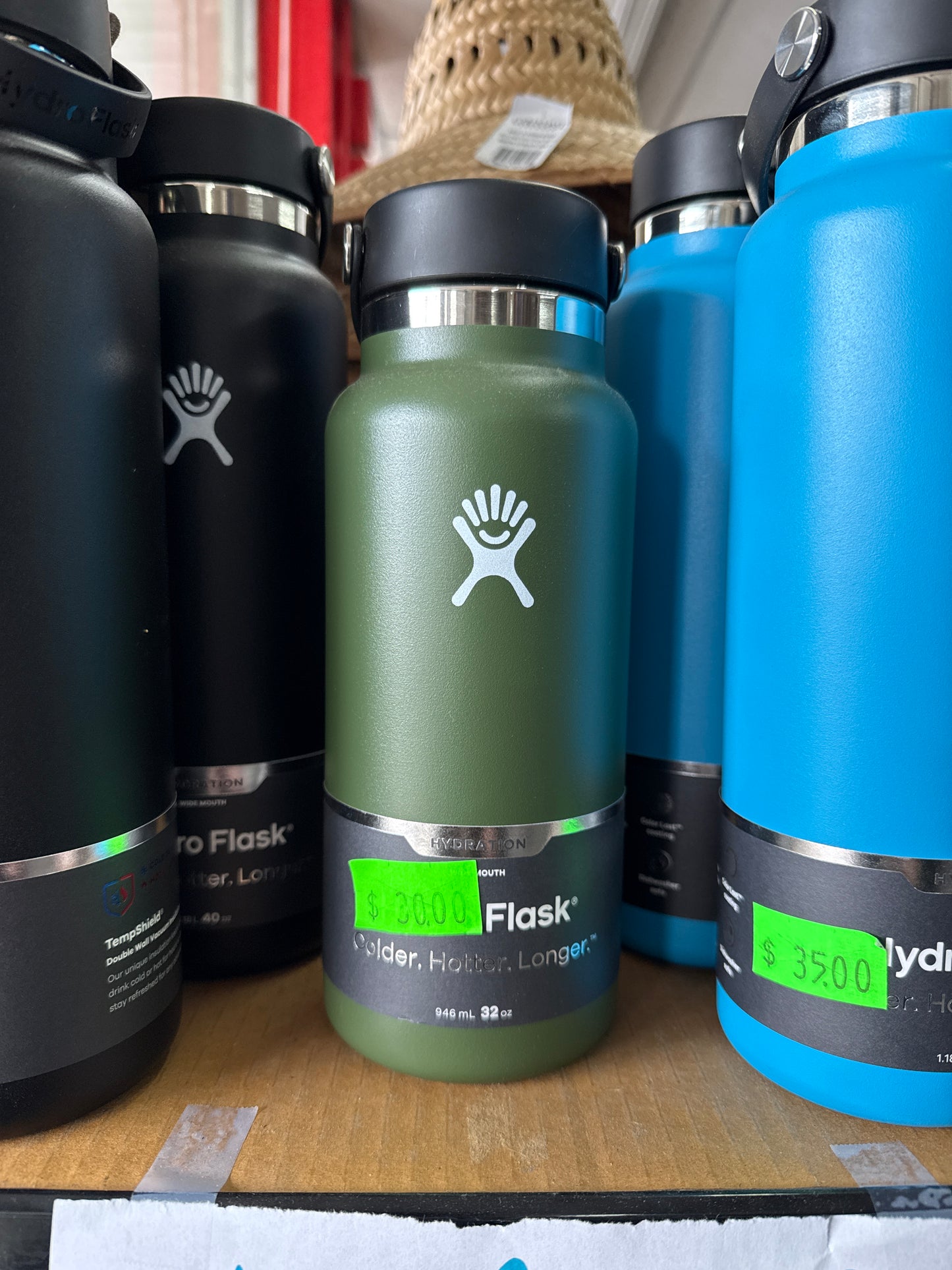 Hydro Flask 32oz. Wide Mouth - Black (New)