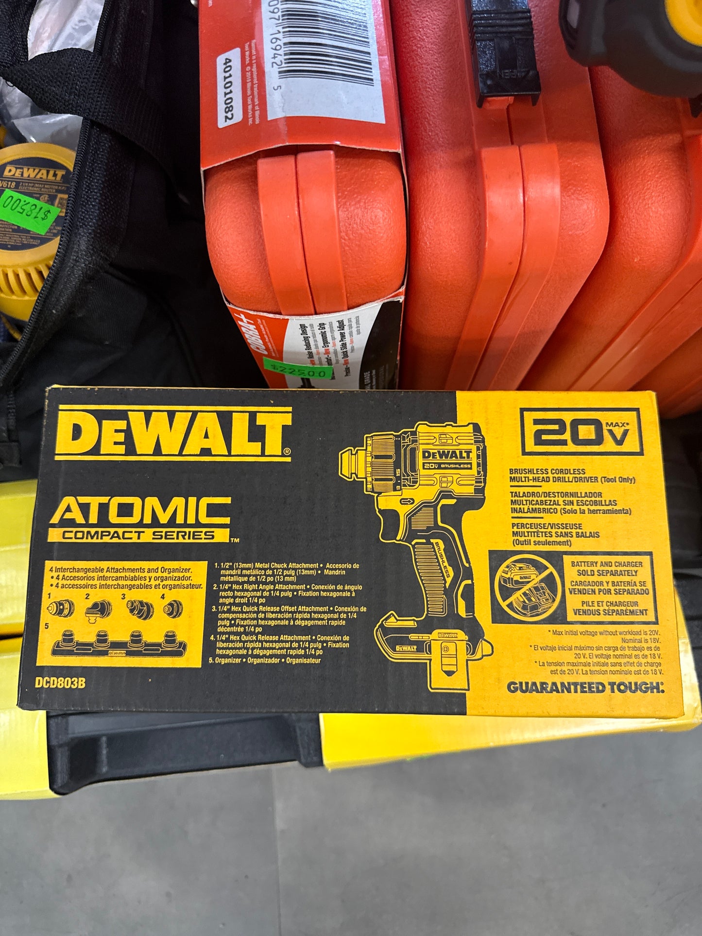 DEWALT ATOMIC 20V MAX 1/2 in. Multi-Head Drill Driver (Tool Only)
