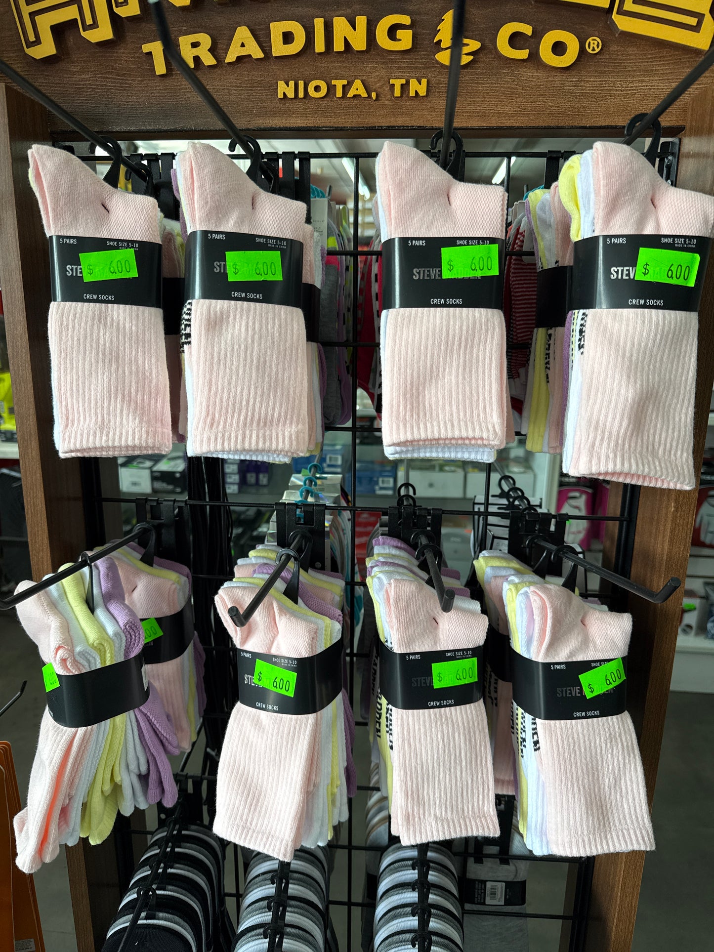 Steve Madden Socks Pack of 5 (size 5-10)