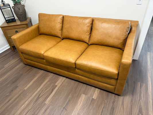 Poly & Bark Cognac Tan Sleeper Sofa *Pick-Up Only*