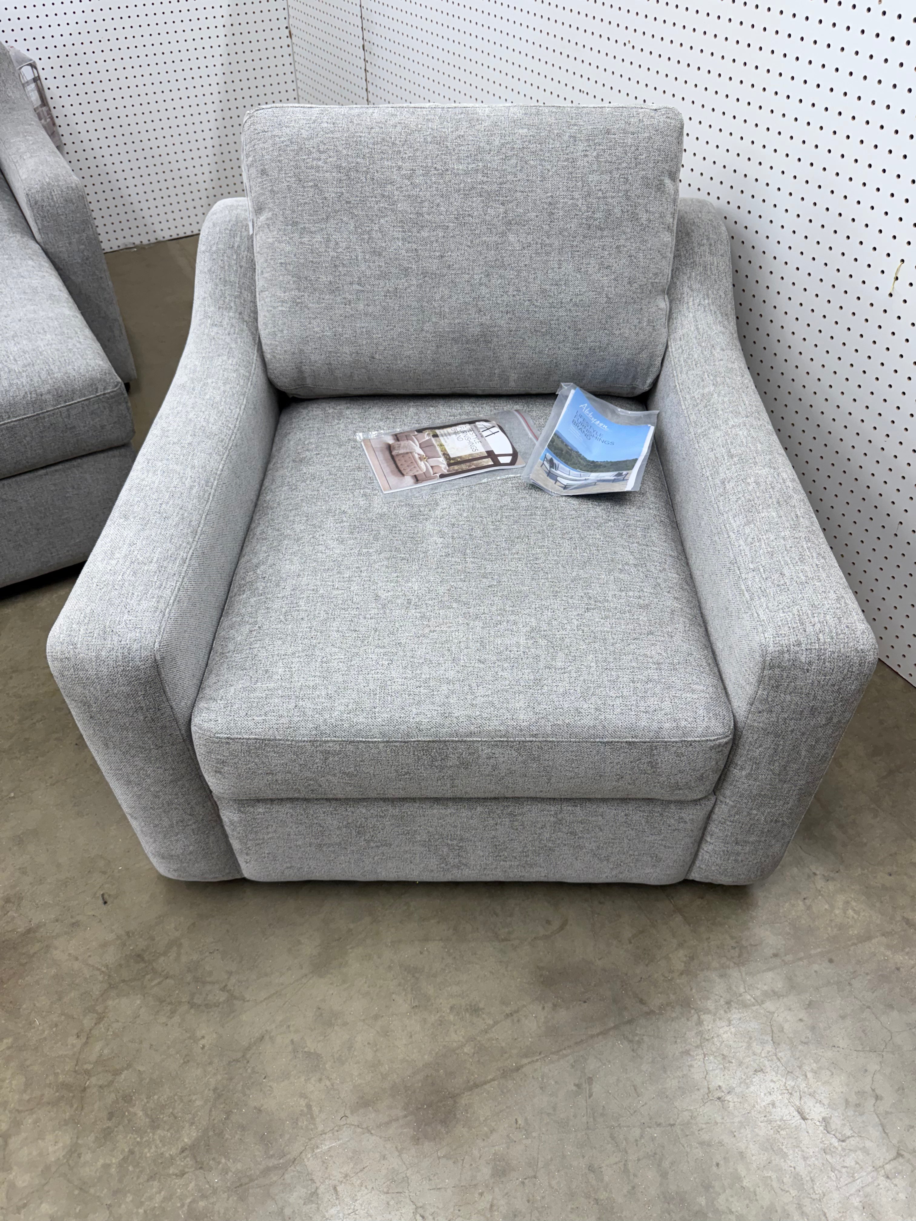 Abbyson Larissa Grey Fabric Chair *Pick-Up Only* – Livewire Surplus