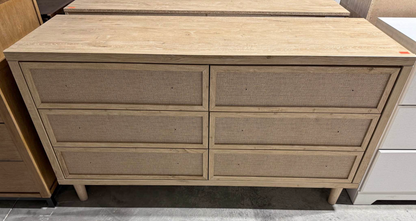 Ashley Furniture Tan Two-Tone Cielden 6 Drawer Dresser *Pick-Up Only*