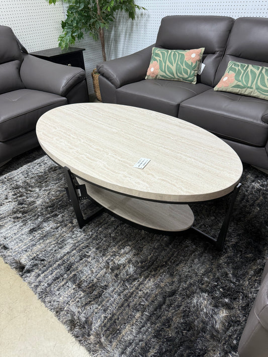 Bernhardt Modern Oval Cocktail Table