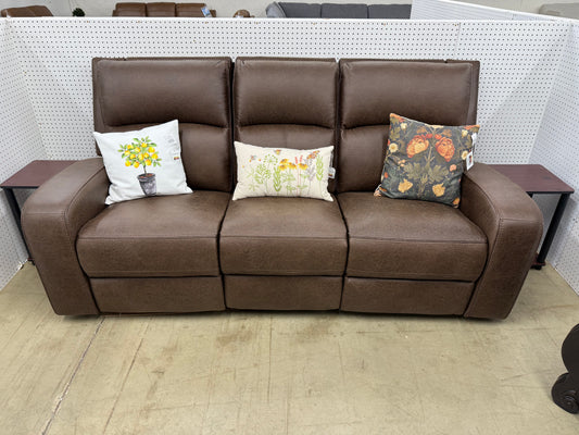 Bryceton Brown Recliner Sofa *pick up only*