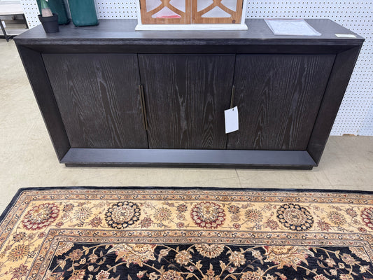 Abbyson 72”Espresso/Grey Oak Console *pick up only*
