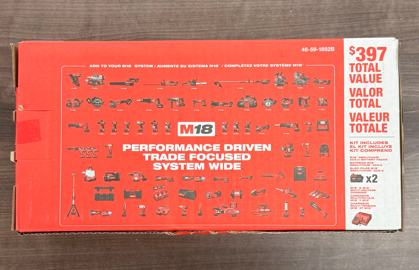Milwaukee M18 REDLITHIUM XC5.0 Starter Kit