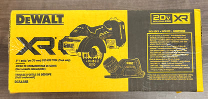 DeWalt XR 20V MAX  3" Brushless Cut Off Tool (Tool Only)