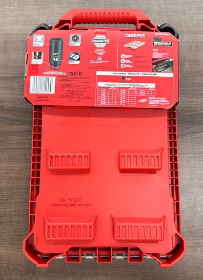 Milwaukee 19 3/8" Drive Impact Socket Packout Kit