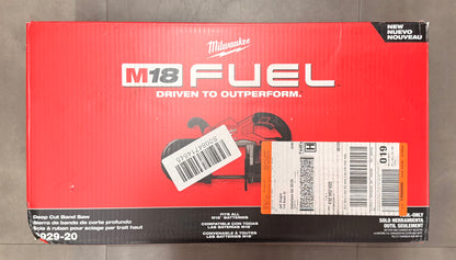 Milwaukee M18 FUEL 18V Lithium-Ion Brushless Cordless Deep Cut Band Saw (Tool-Only)
