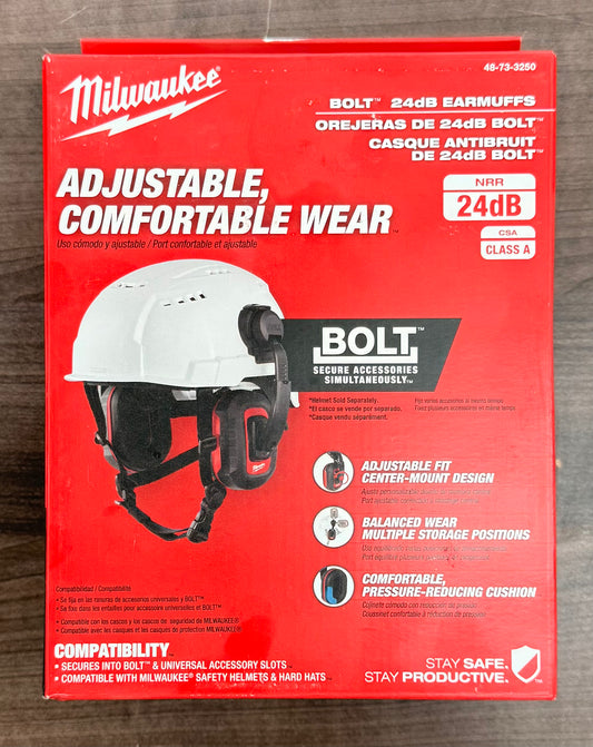 Milwaukee Adjustable Comfortable Wear with Noise Reduction