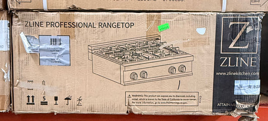 ZLINE Professional Gas Rangetop *Pick up only*
