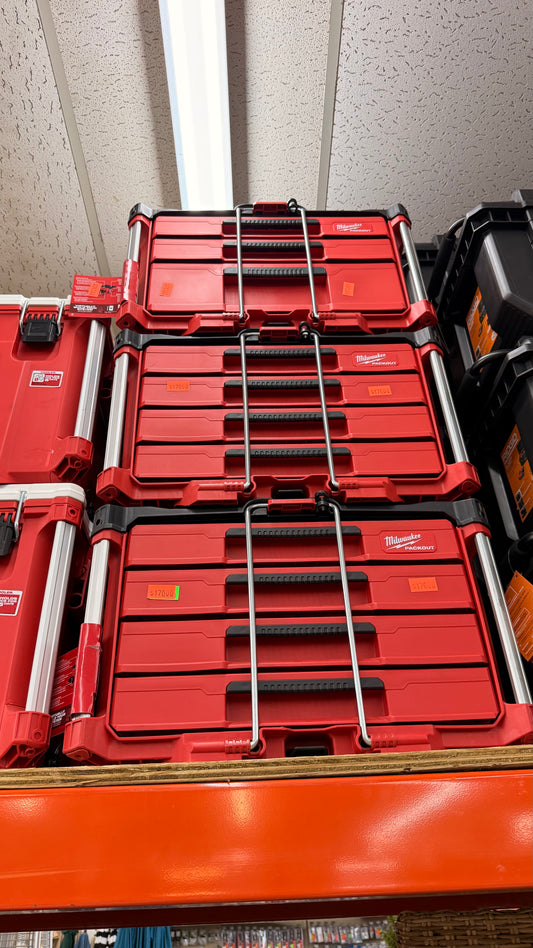 Milwaukee PACKOUT 4 Drawer Tool Box