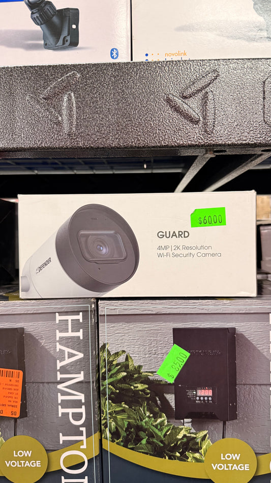 GUARD 4MP 2K Resolution Wi-Fi Security Camera