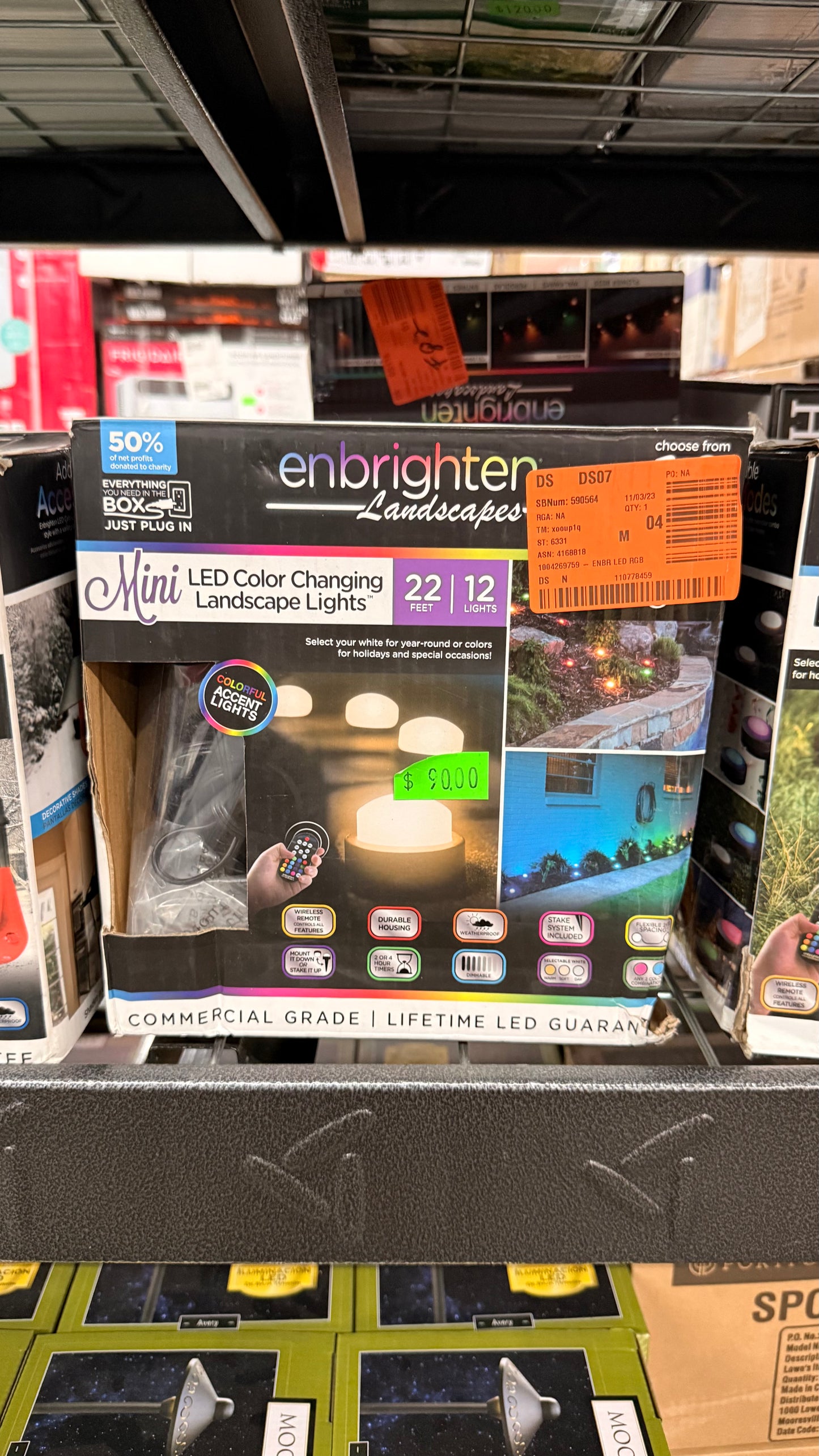 Enbrighten Landscapes Mini LED Color Changing Landscape Lights