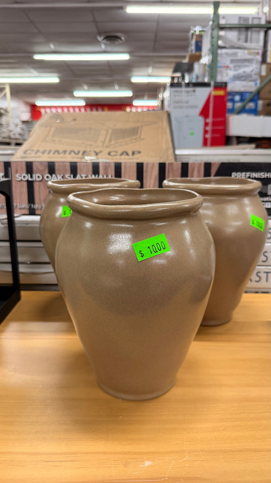 Light Brown Vase/Pot