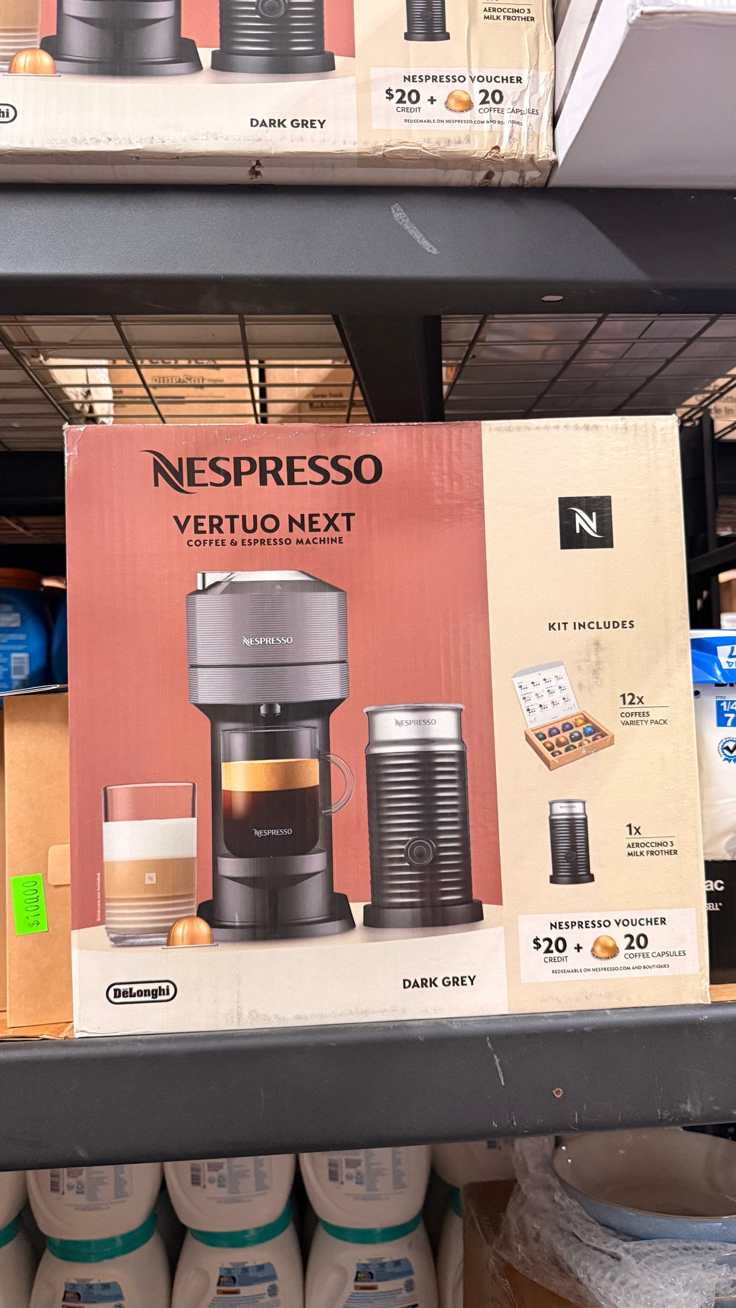 Nespresso Vertuo Next Coffee & Espresso Machine Bundle