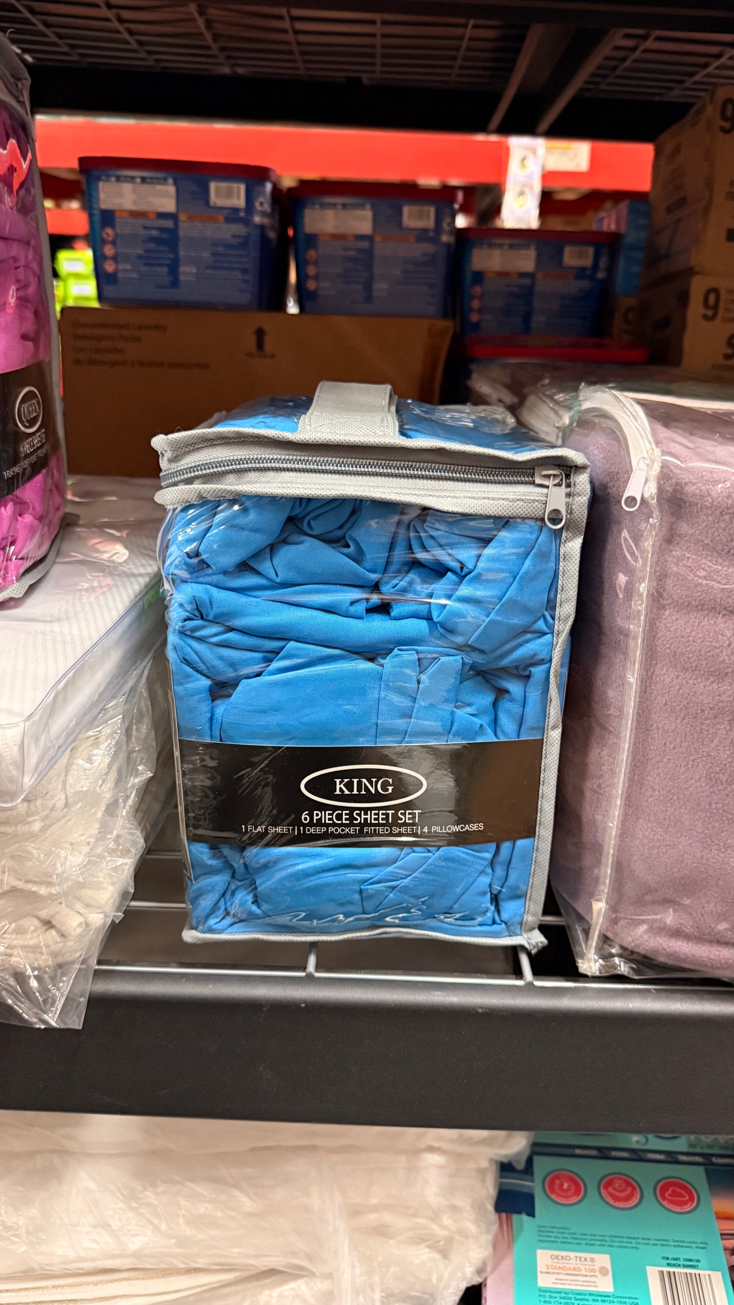 Ashley Taylor 6 Piece King Size Sheet Set