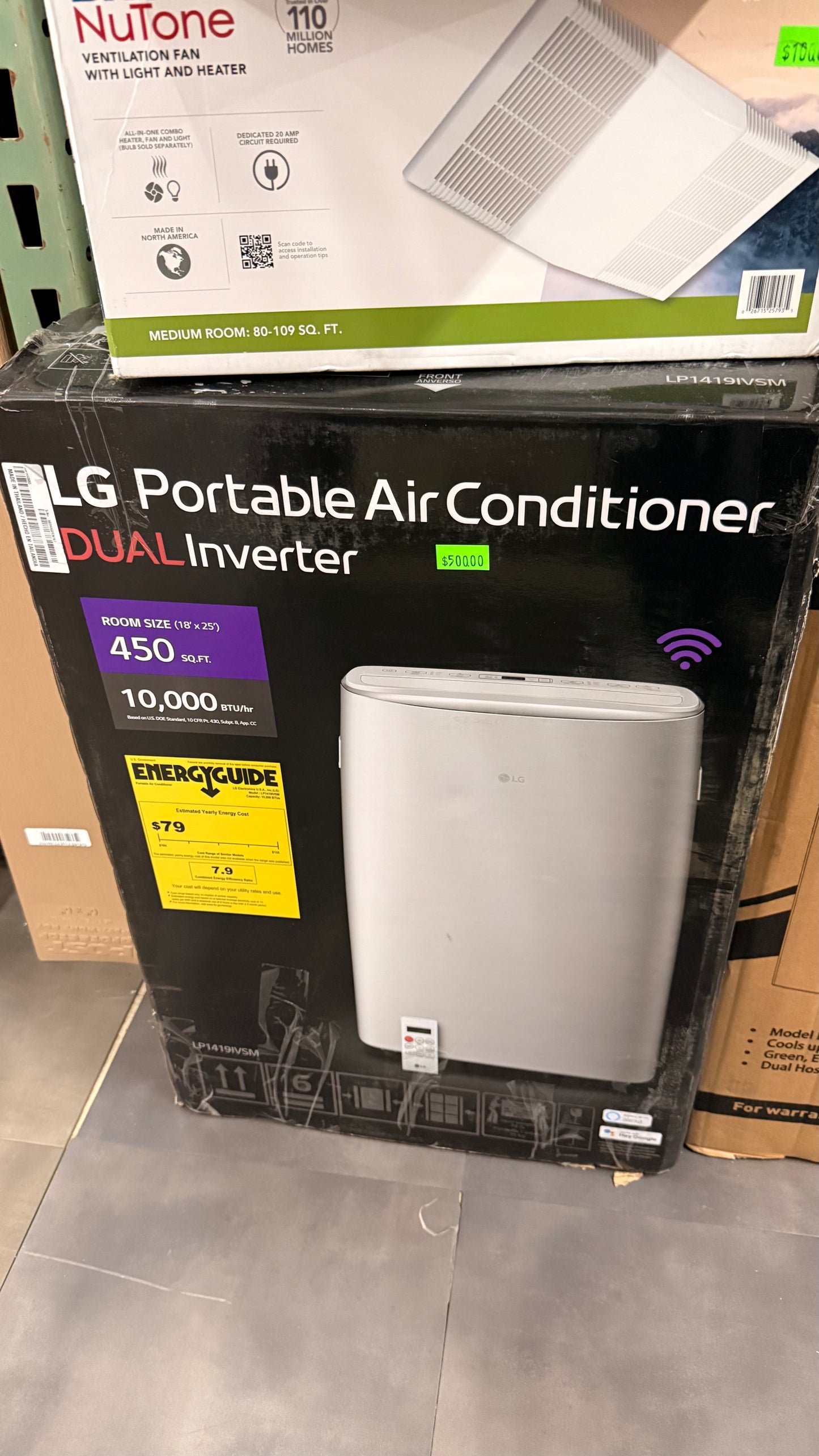 LG Portable Air Conditioner Dual Inverter