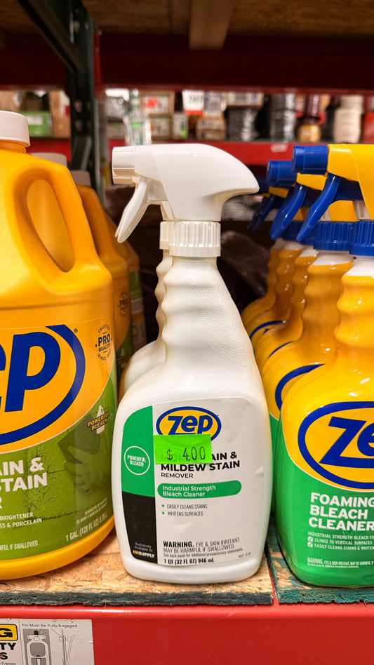 Zep Mold & Mildew Stain Remover *Pick up only*