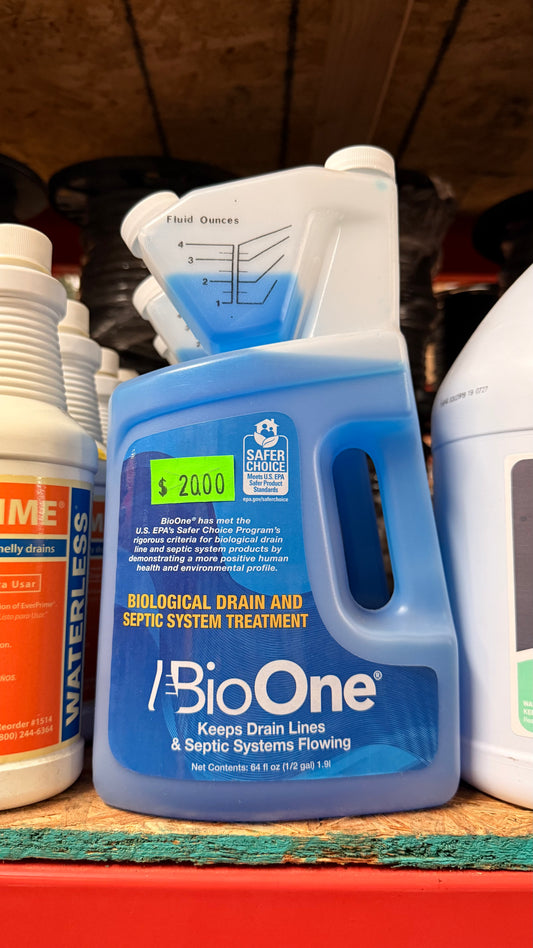 BioOne Biological Drain and Septic System Treatment