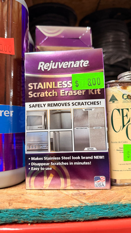 Stainless Steel Scratch Eraser Kit *Pick up only*