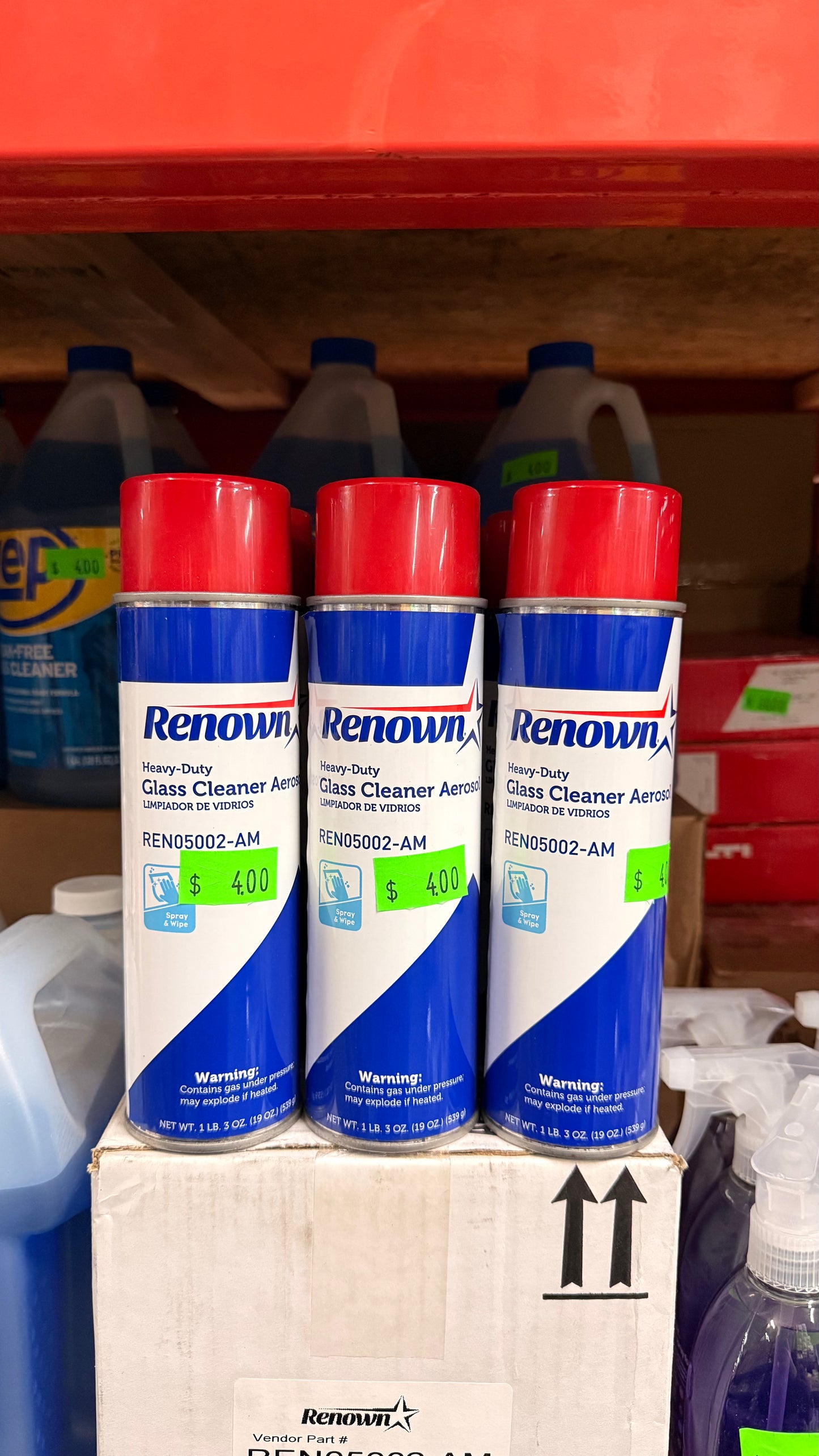 Renown Glass Cleaner 12 pack