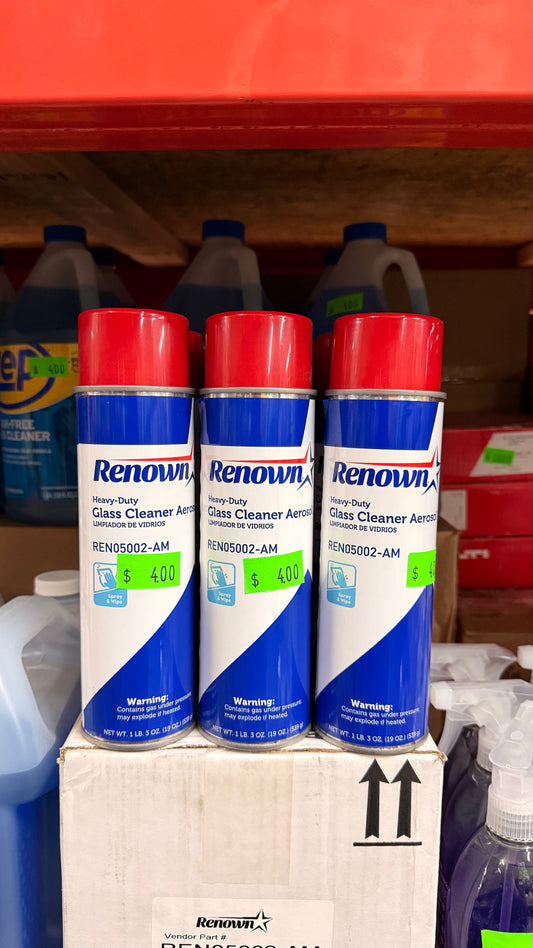 Renown Glass Cleaner 12 pack
