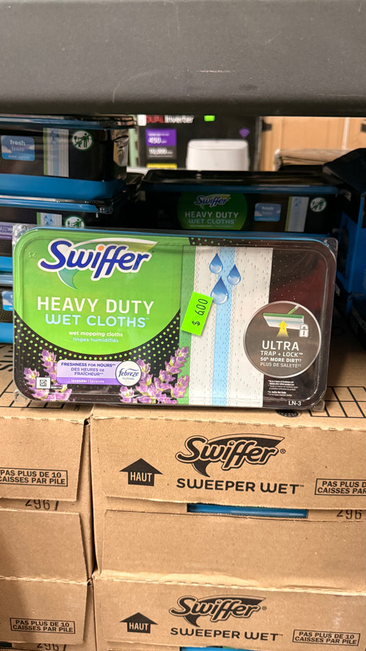Swiffer Heavy Duty Wet Cloths 10 pack