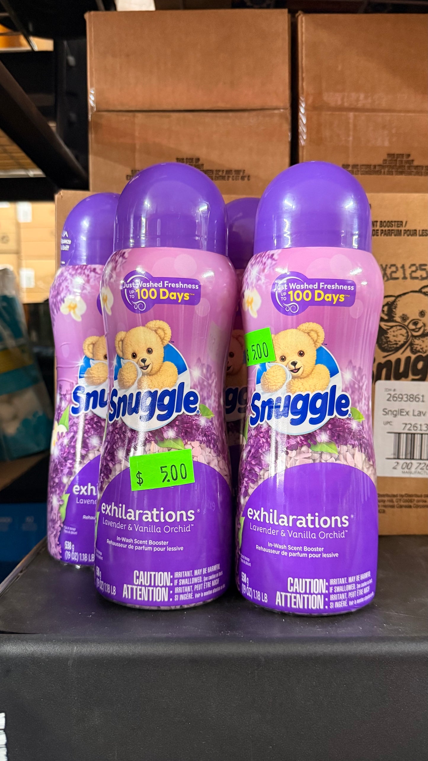 Snuggle Exhilarations Lavender 4 pack